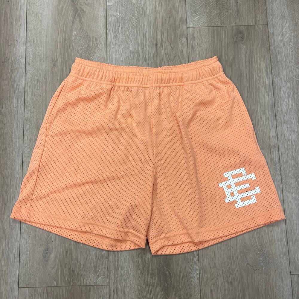 Eric Emanuel Ee Basic Short (Ss25) Salmon/White S… - image 1